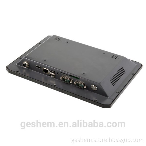 Arm 9 1.5 Ghz quad core Android industrial panel pc with 2 USB and 2 ports